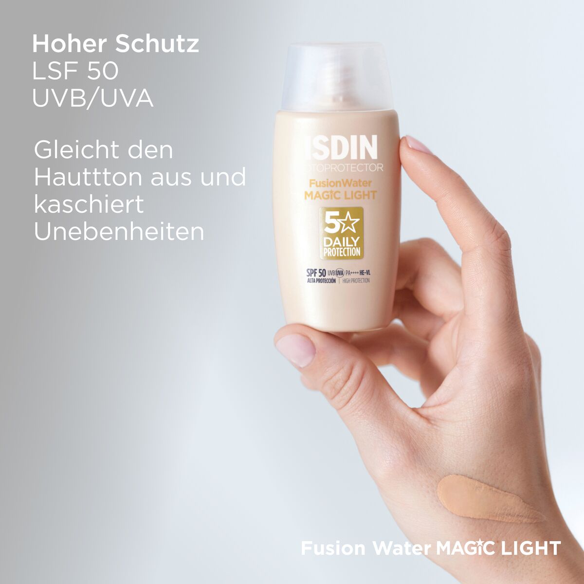 ISDIN FusionWater MAGIC LIGHT LSF 50 50 ml Creme