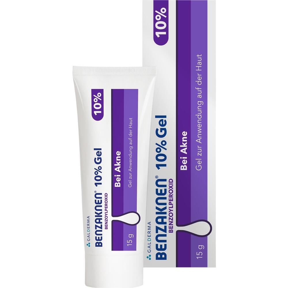 Benzaknen 10%  15 g Gel