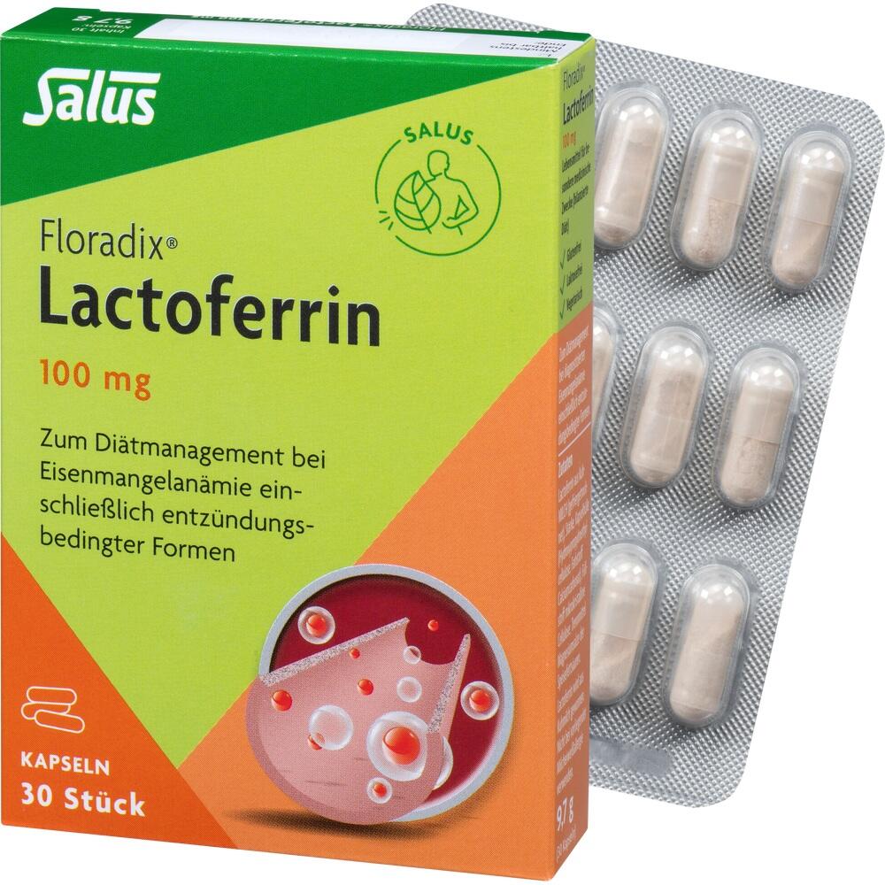 Salus Floradix Lactoferrin 100 mg 30 St Kapseln