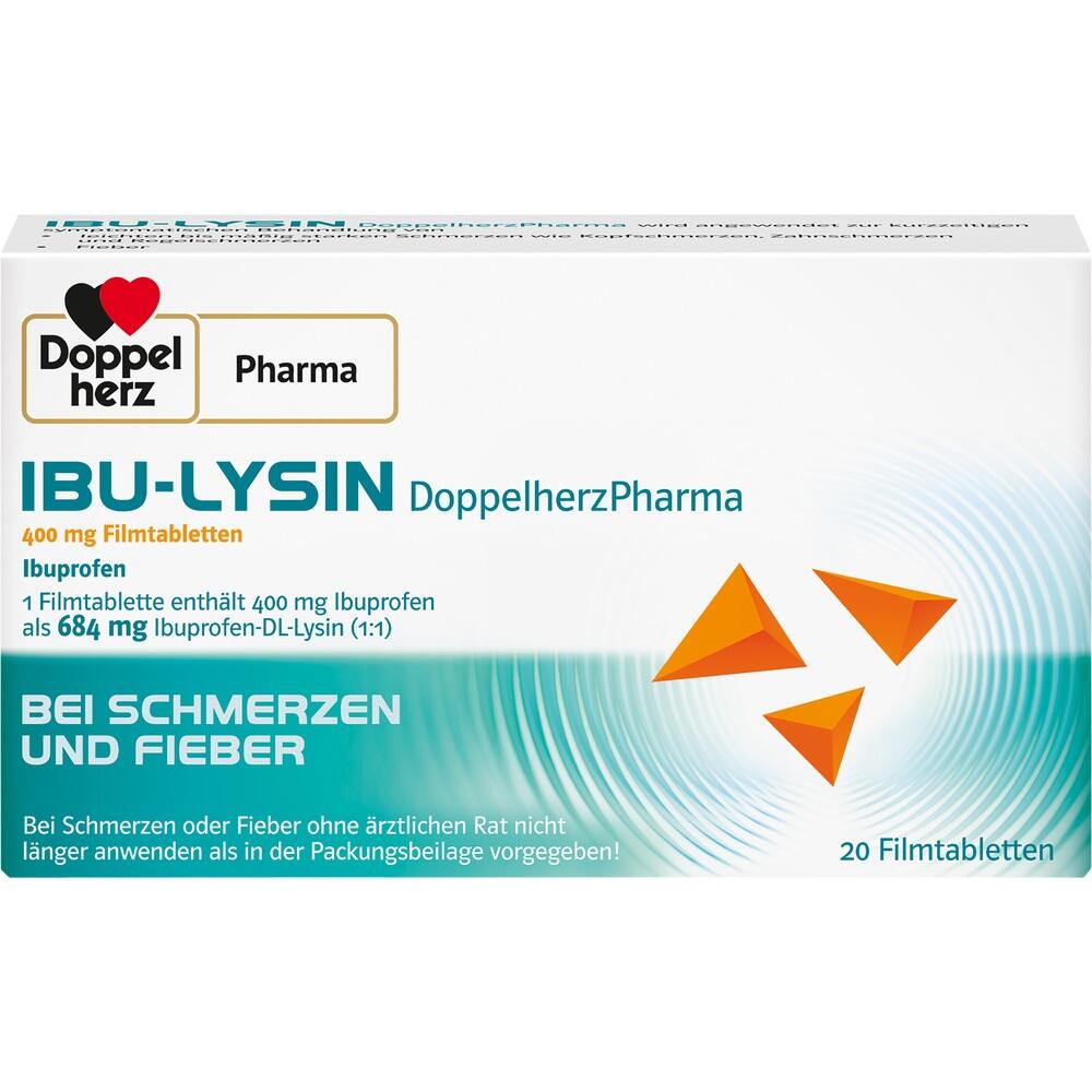 Doppelherz Pharma IBU-Lysin 400 20 St Filmtabletten