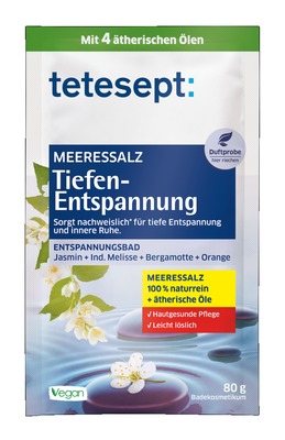 tetesept Meeressalz Tiefen-Entspannung 80 g Salz