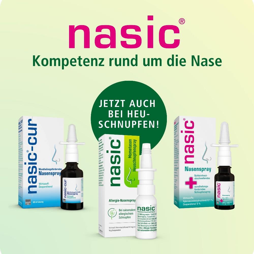 nasic Mometason Heuschnupfenspray 18 g Nasenspray