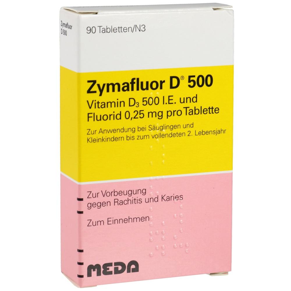 Zymafluor D 500 90 St Tabletten