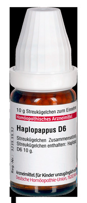HAPLOPAPPUS D 6 Globuli 10 g Globuli