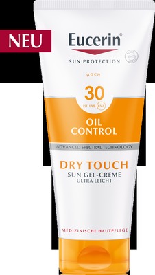 Eucerin Oil Control Body Sun Gel Creme LSF 30 200 ml Creme