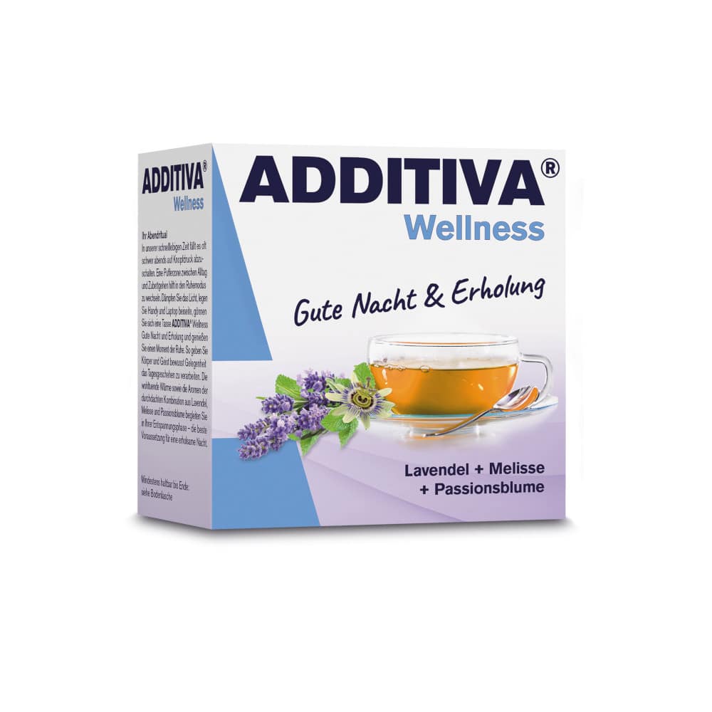ADDITIVA Wellness Gute Nacht & Erholung  10X10 g Pulver