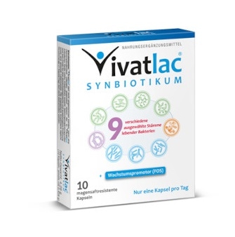 VIVATLAC SYNBIOTIKUM 10 St Kapseln magensaftresistent