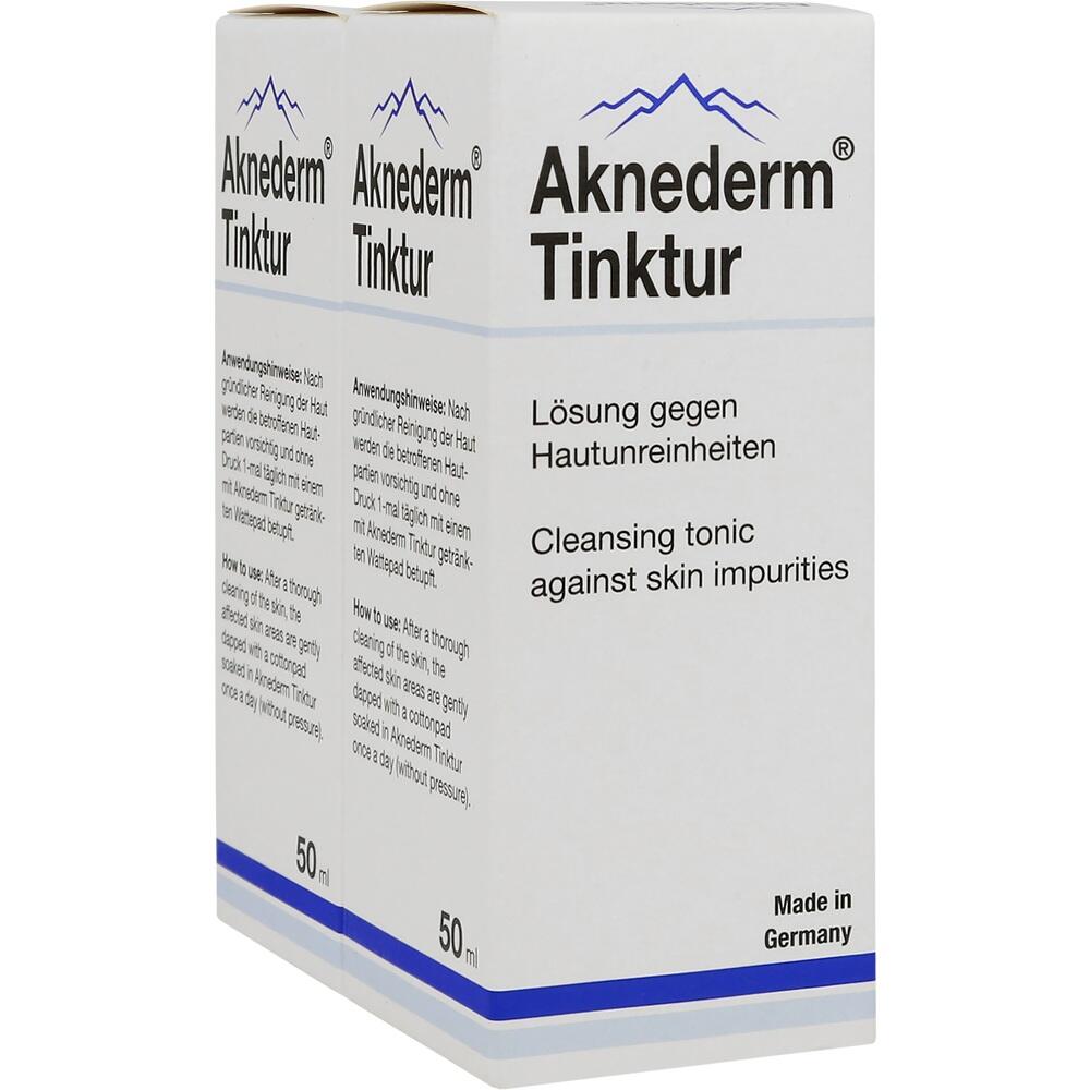 AKNEDERM Tinktur 2X50 ml Tinktur