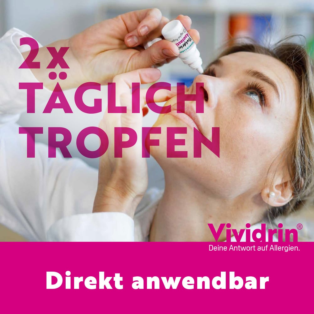 Vividrin Azelastin Augentropfen  6 ml Augentropfen