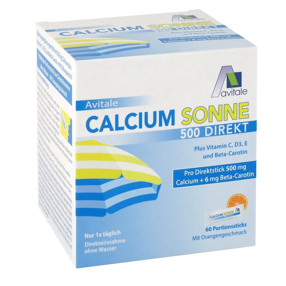 Avitale CALCIUM SONNE 500 DIREKT 60 St Pulver
