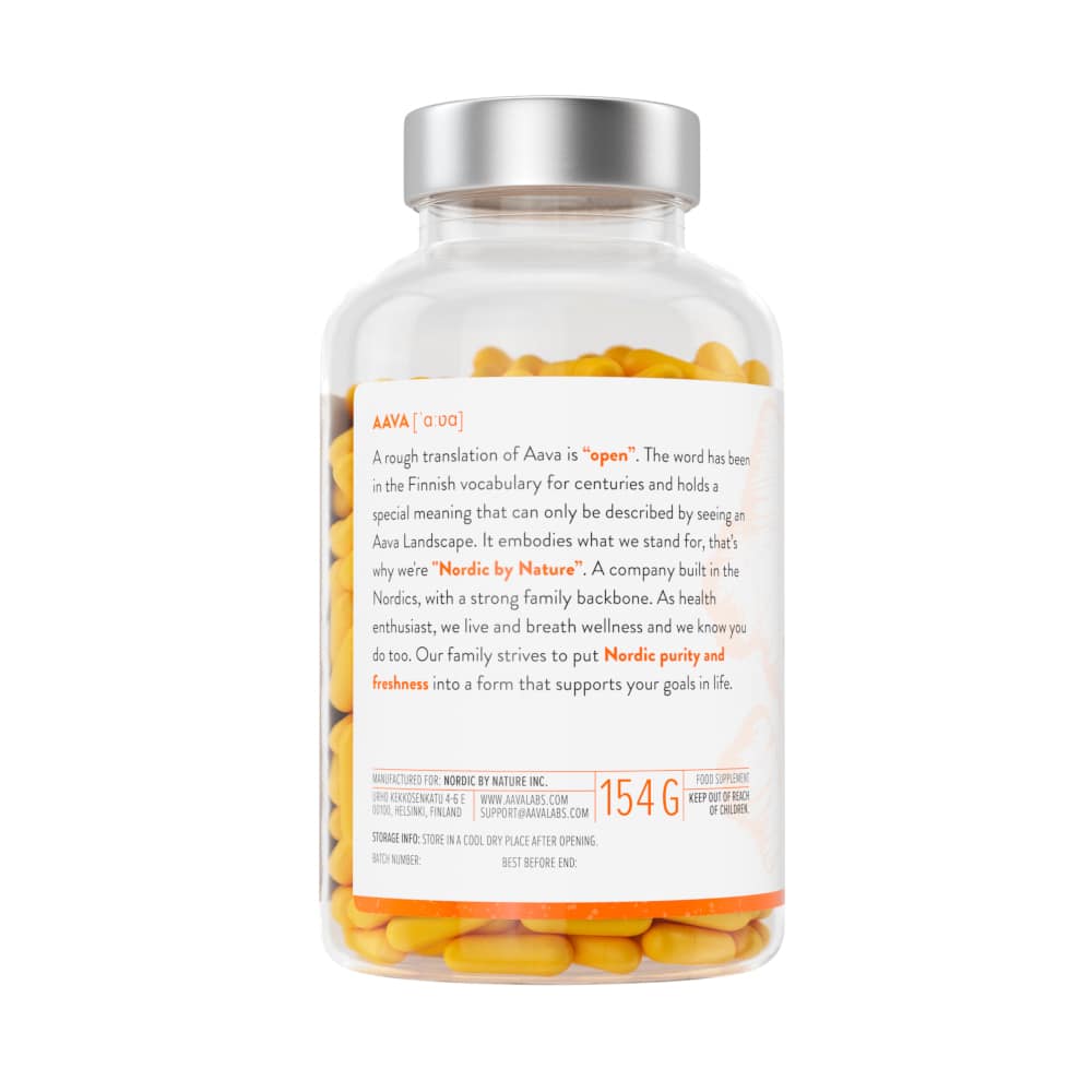 AAVALABS TURMERIC CURCUMIN 180 St Kapseln