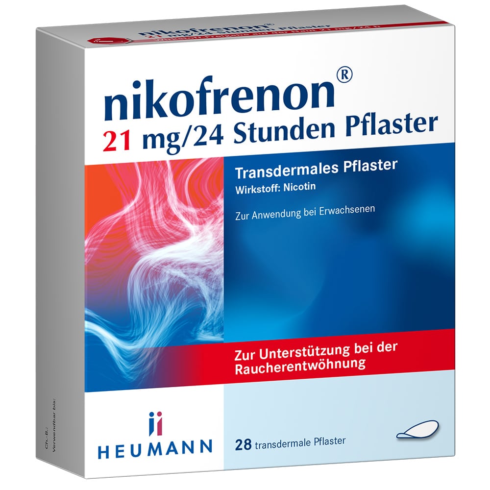 nikofrenon 21 mg/24 Stunden 28 St Pflaster transdermal
