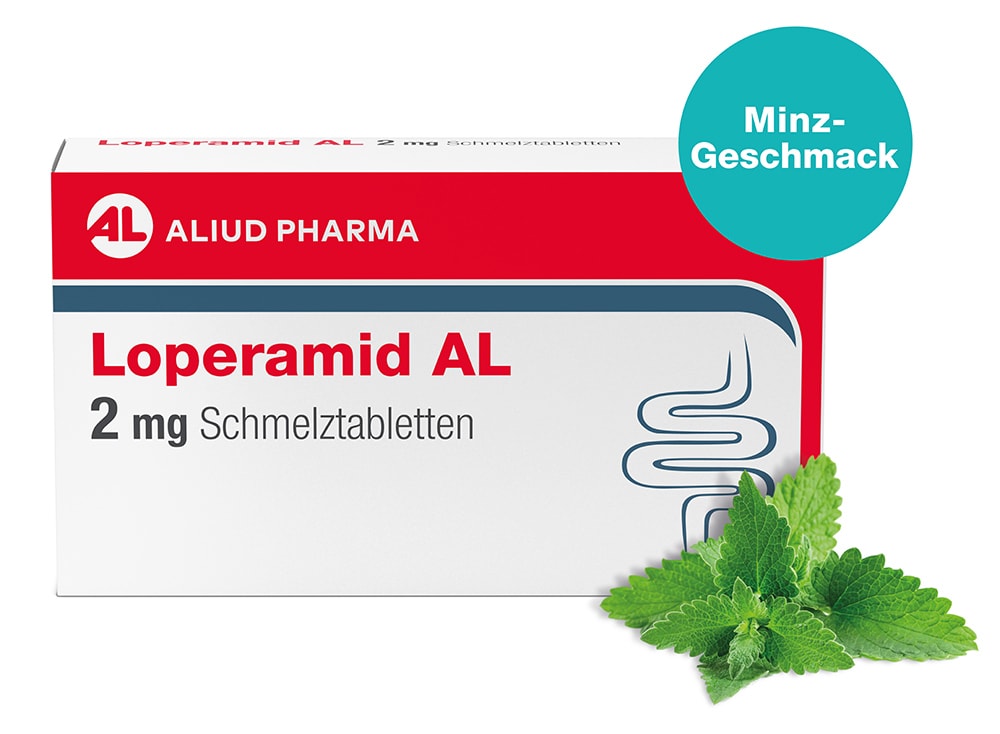 Loperamid AL 2 mg 6 St Schmelztabletten