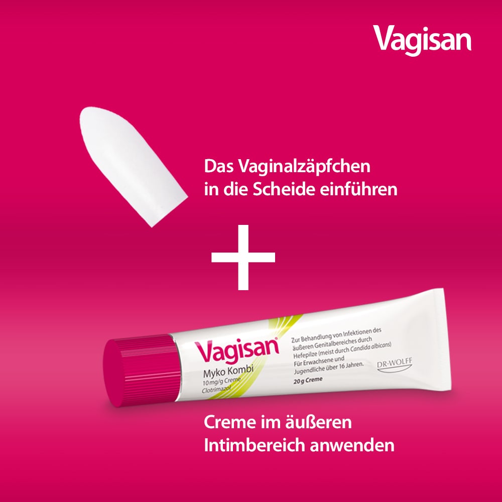 Vagisan Myko Kombi - bei Scheidenpilz 1 Packung Kombipackung