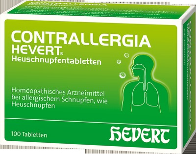 CONTRALLERGIA HEVERT Heuschnupfentabletten 100 St Tabletten