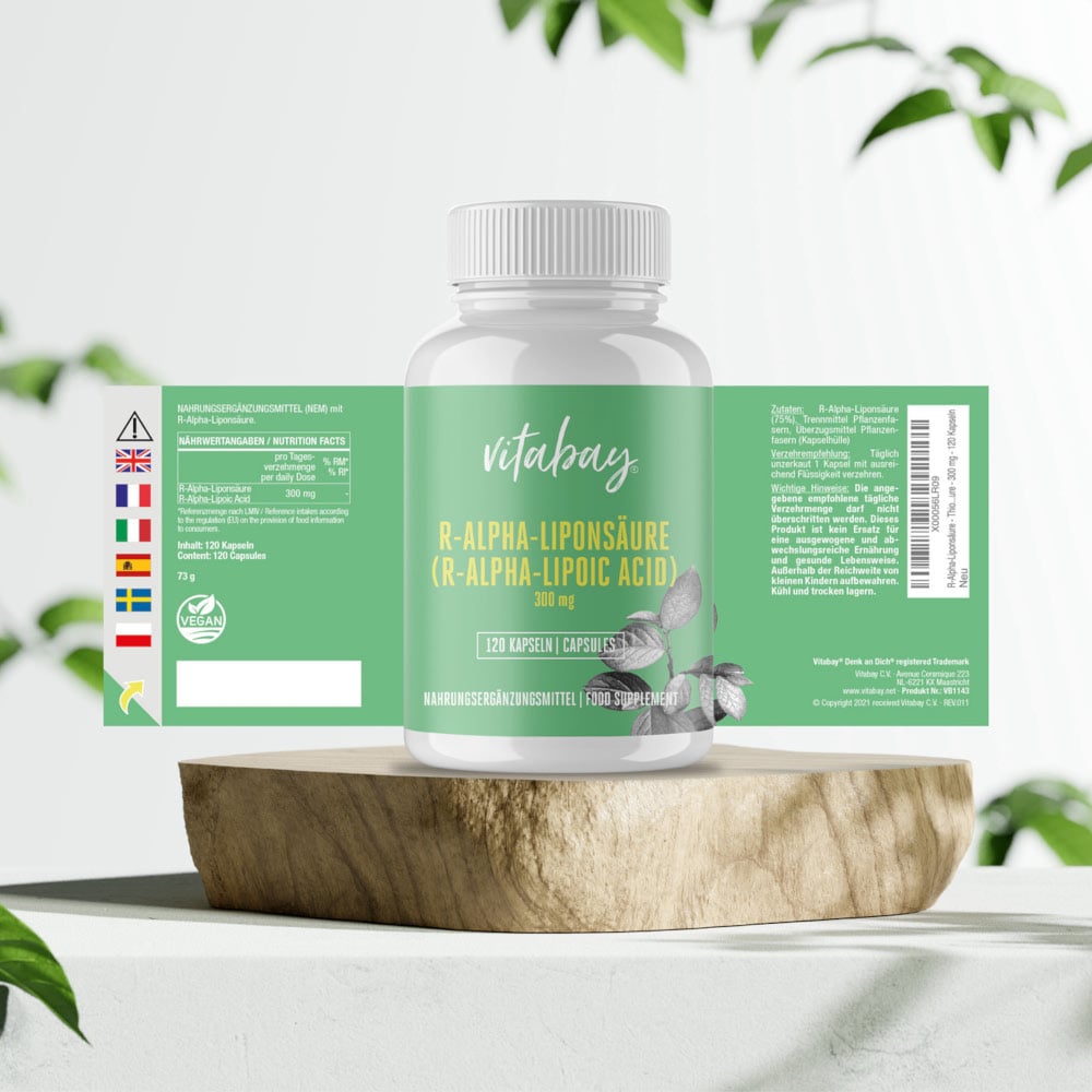 vitabay R-ALPHA-LIPONSÄURE 300mg  120 St Kapseln