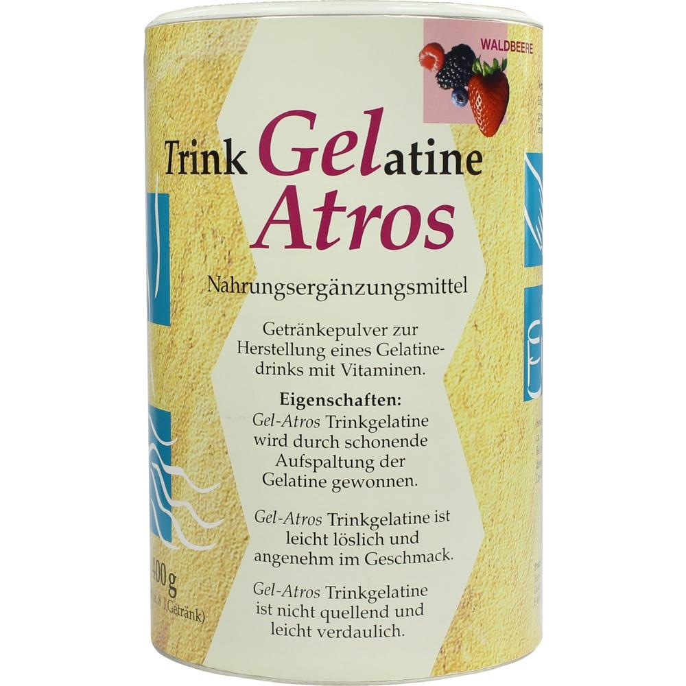 GEL-ATROS Trinkgelatine Waldbeere 400 g Pulver