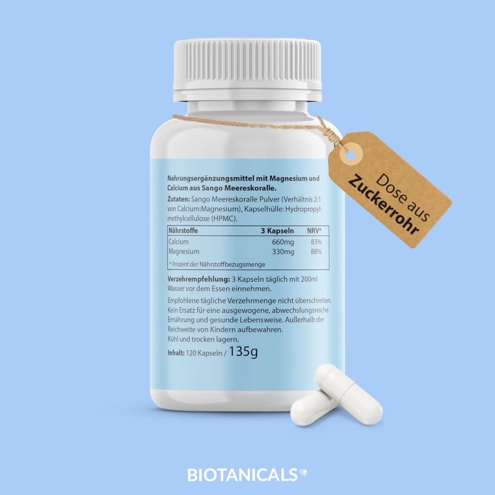 BIOTANICALS MAGNESIUM 120 St Kapseln