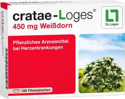 cratae-Loges 450mg Weißdorn  100 St Filmtabletten