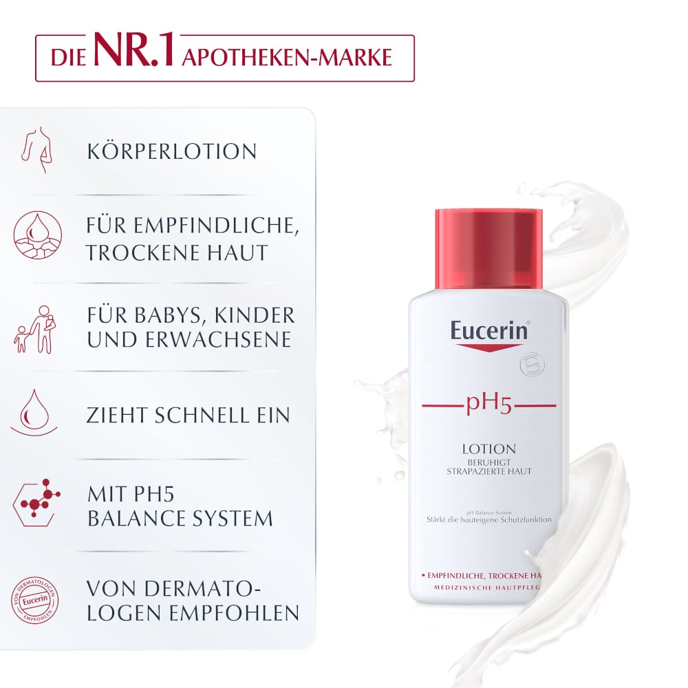 Eucerin Ph5 Lotion Empfindliche Haut  200 ml Lotion