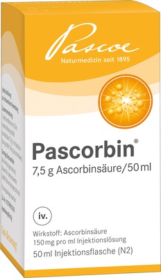 PASCORBIN Injektionslösung 20X50 ml Injektionslösung