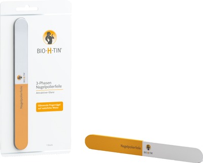 BIO-H-TIN 3-Phasen-Nagelpolierfeile 1 St