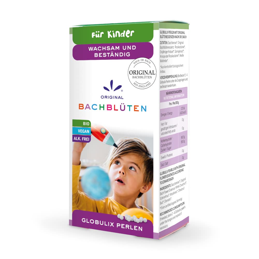 BACHBLÜTEN ORIGINAL Für Kinder Wachsam und beständig 20 g Globuli