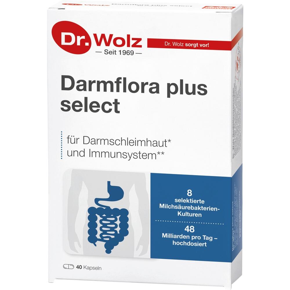 Dr. Wolz Darmflora plus select  40 St Kapseln