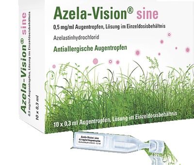 Azela-Vision sine 0,5 mg/ml Augentropfen im Einzeldosisbehältnis 10X0.3 ml Augentropfen