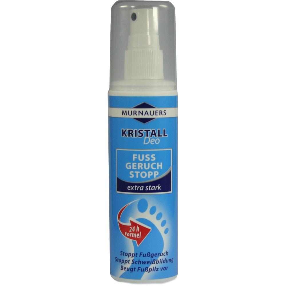 MURNAUERS Kristall Deo Fußgeruch Stopp Spray 100 ml Spray