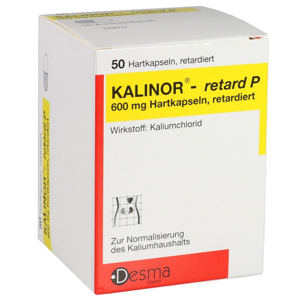 KALINOR retard P 600 mg  50 St Hartkapseln