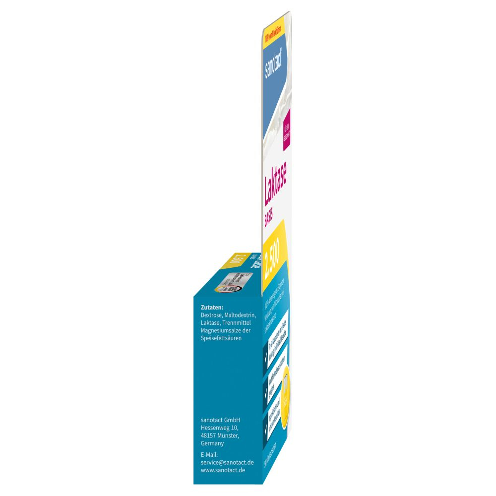 sanotact Laktase BASIS 2.500 50 St Kautabletten