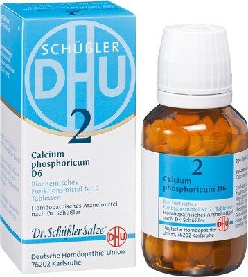 DHU Schüßler-Salz Nr. 2 Calcium phosphoricum D6 200 St Tabletten