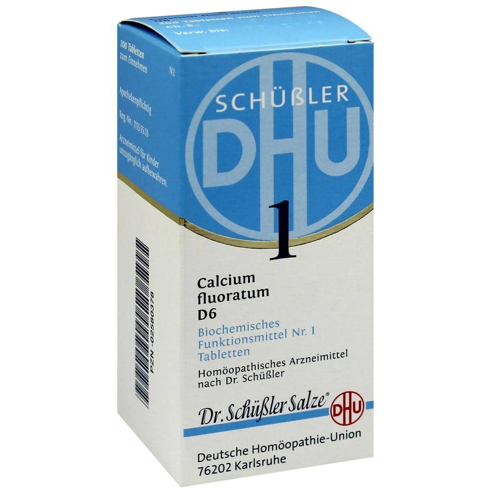 DHU Schüßler-Salz Nr. 1 Calcium fluoratum D6  200 St Tabletten