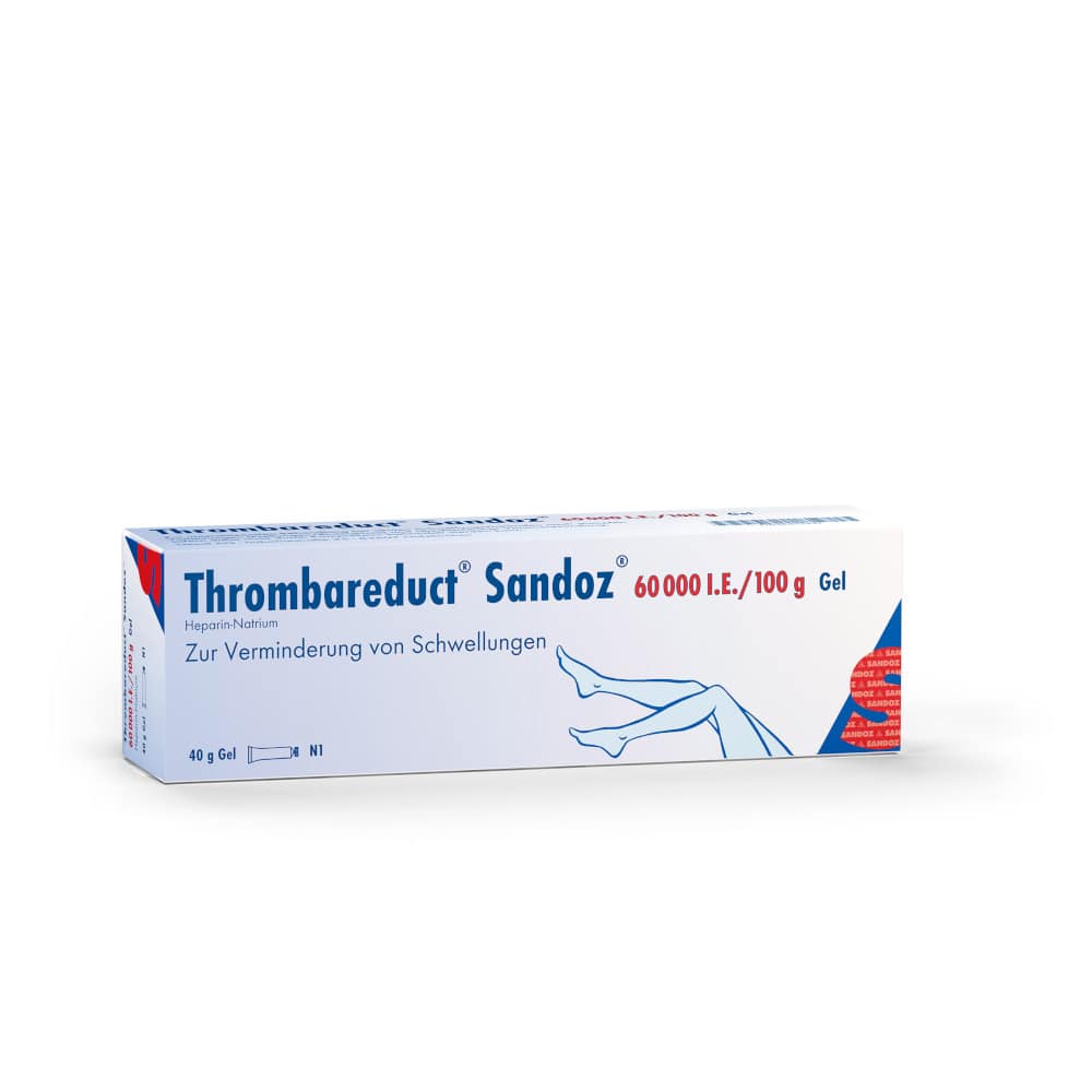 Thrombareduct Sandoz 60000 I.E./100g 40 g Gel