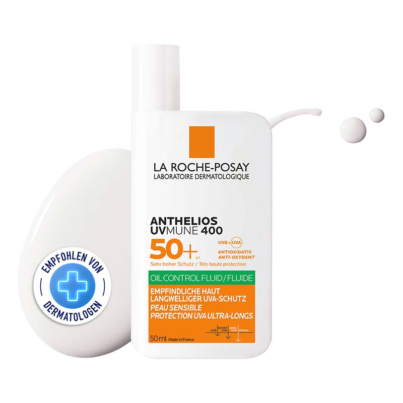 LA ROCHE-POSAY ANTHELIOS UVMUNE 400 LSF 50+ OIL CONTROL FLUID 50 ml Flüssigkeit