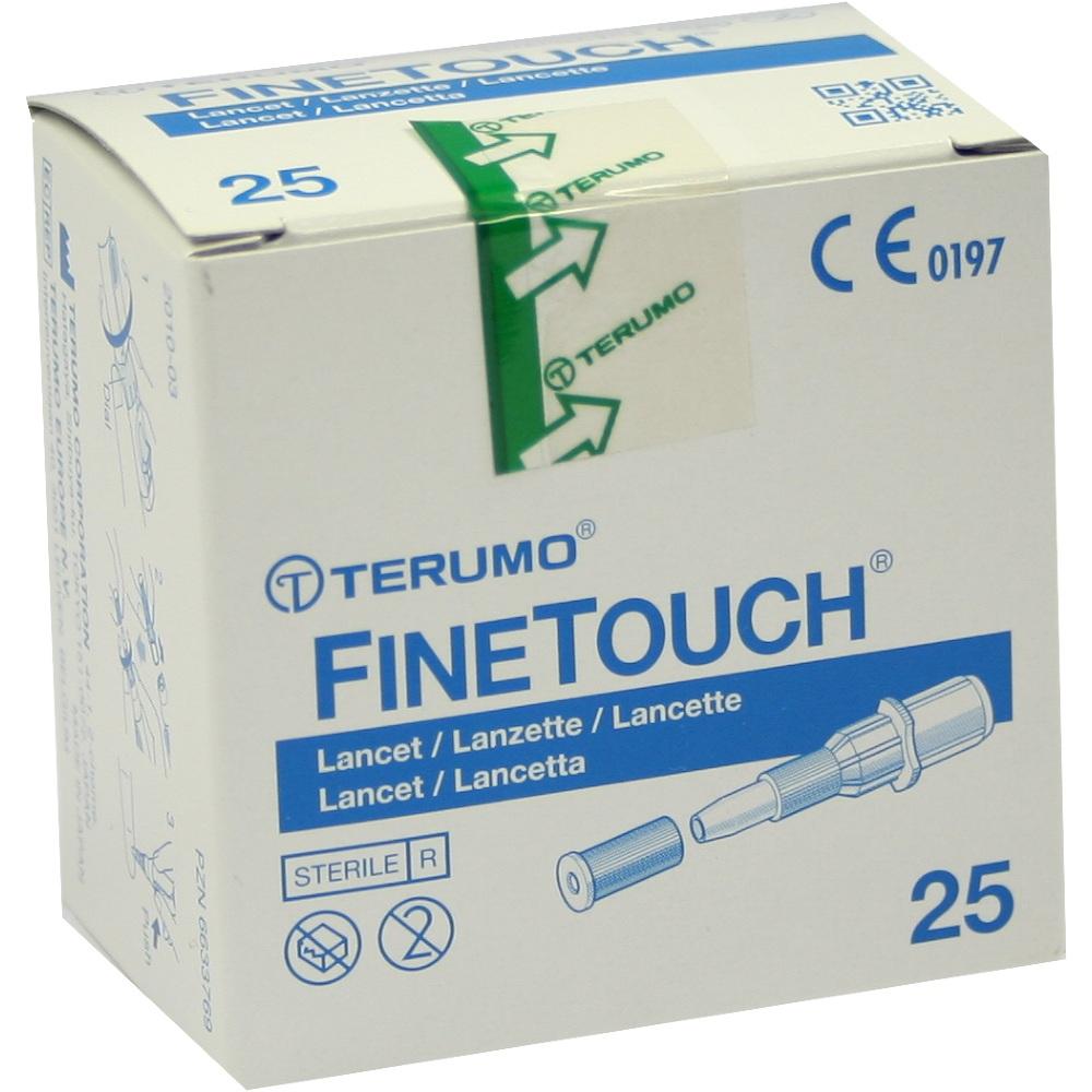 TERUMO FINETOUCH Einmallanzetten 25 St Lanzetten
