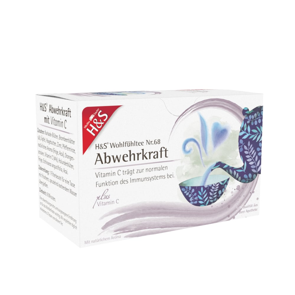 H&S Wohlfühltee Abwehrkraft Vitamin C Tee 20X1.8 g Filterbeutel