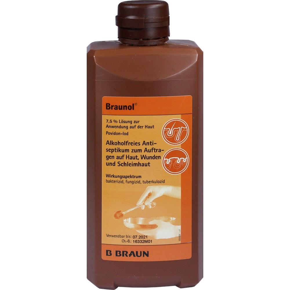 BRAUNOL Schleimhautantiseptikum 500 ml Lösung