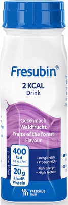 Fresubin 2 kcal Waldfrucht hochkalorische Trinknahrung  4X200 ml Lösung