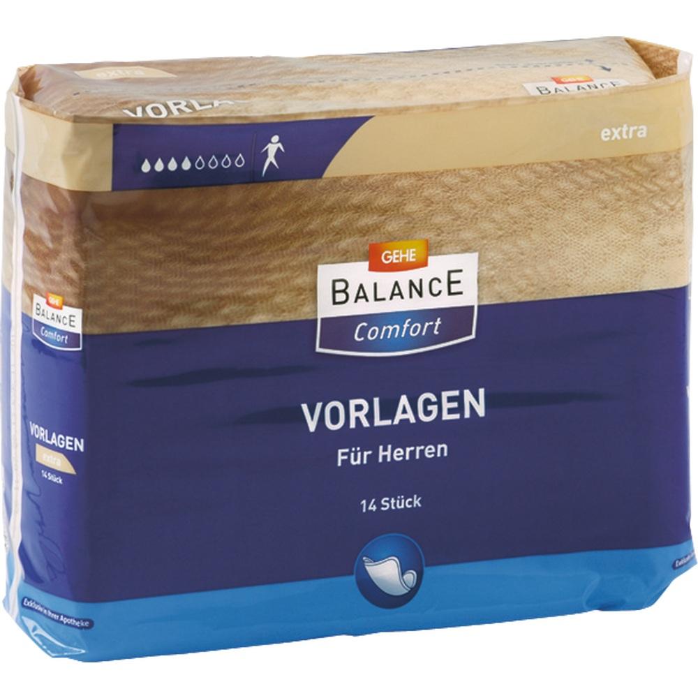 GEHE BALANCE Vorlagen Herren extra 14 St