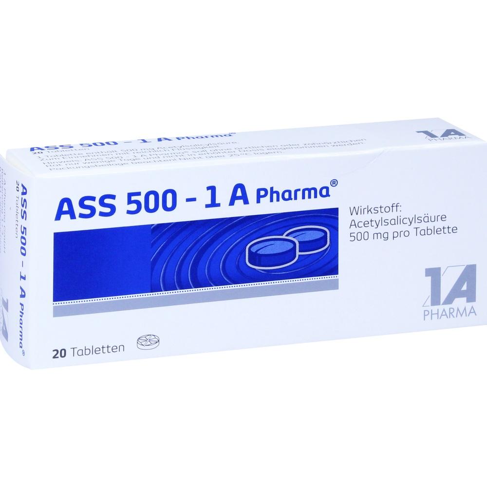 ASS 500-1A Pharma 20 St Tabletten