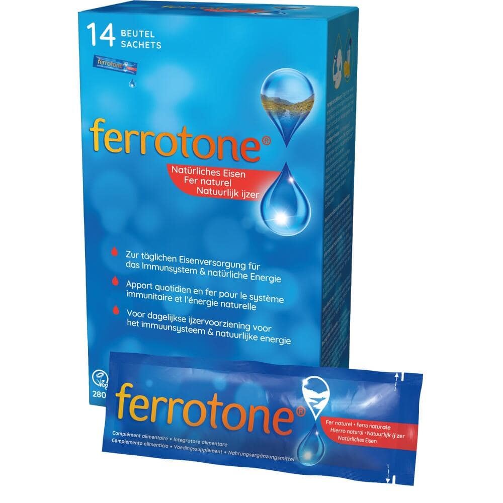 ferrotone - natürliches Eisen 14X20 ml Beutel