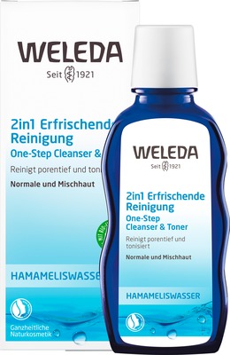 Weleda 2in1 Erfrischende Reinigung 100 ml Milch
