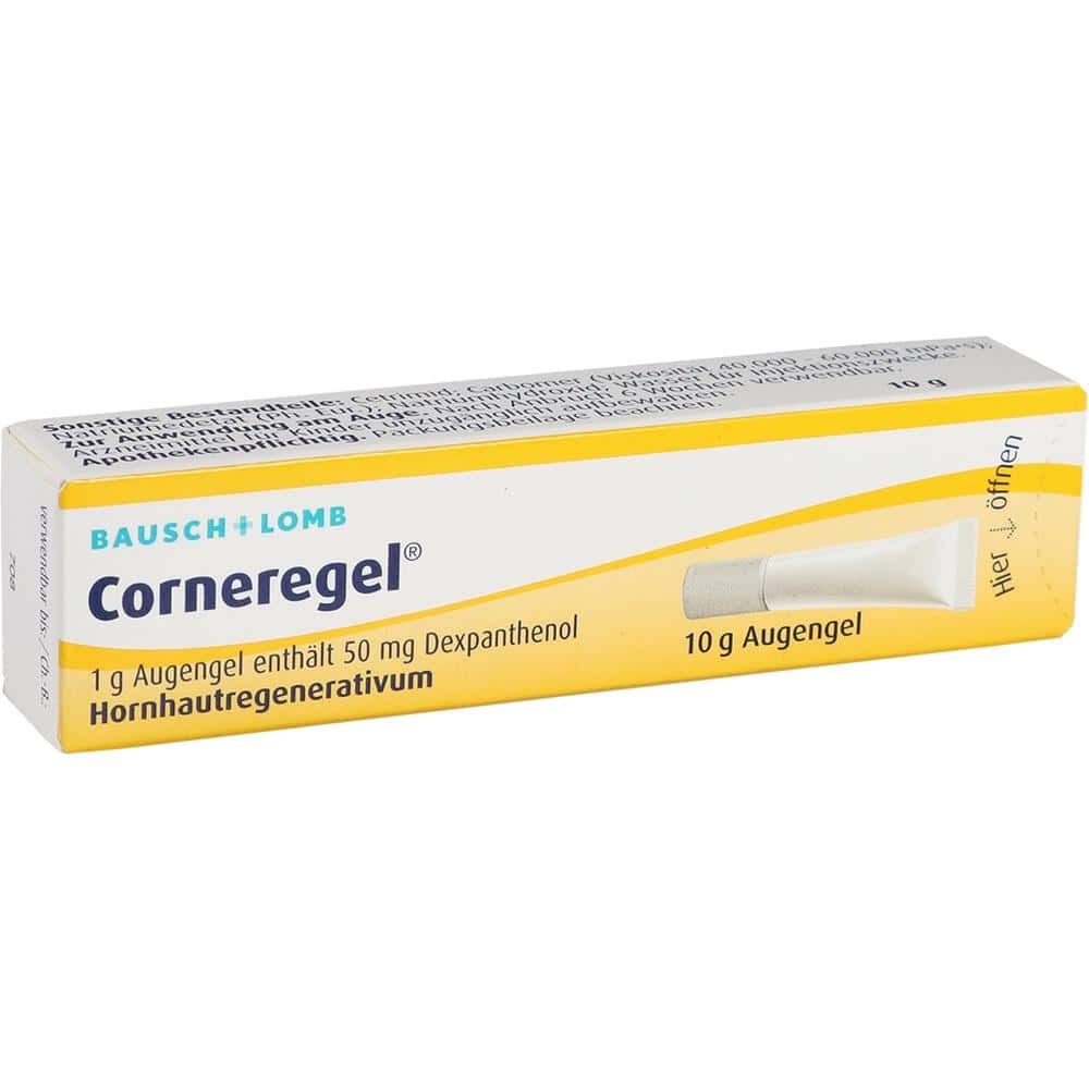 Corneregel Augengel - zur Wundheilung am Auge 10 g Augengel