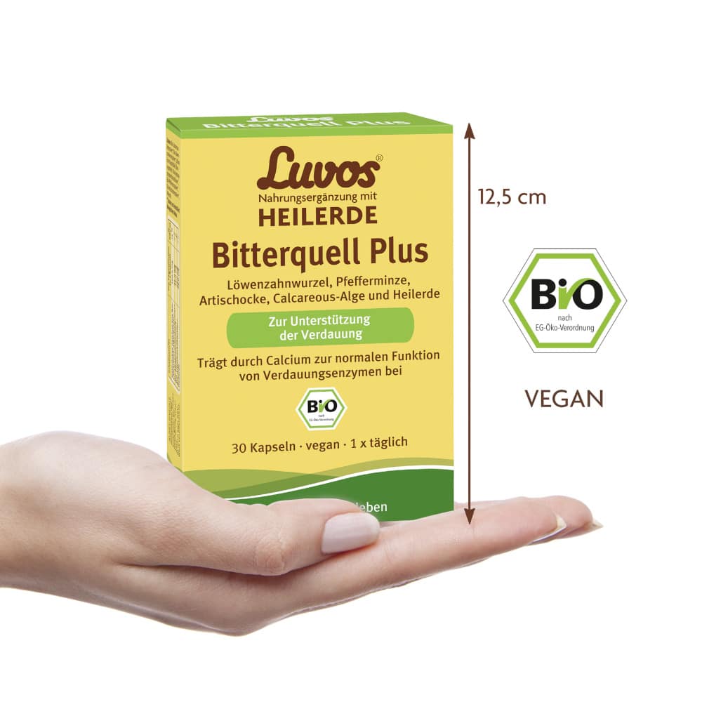 Luvos HEILERDE Bitterquell Plus  30 St Kapseln
