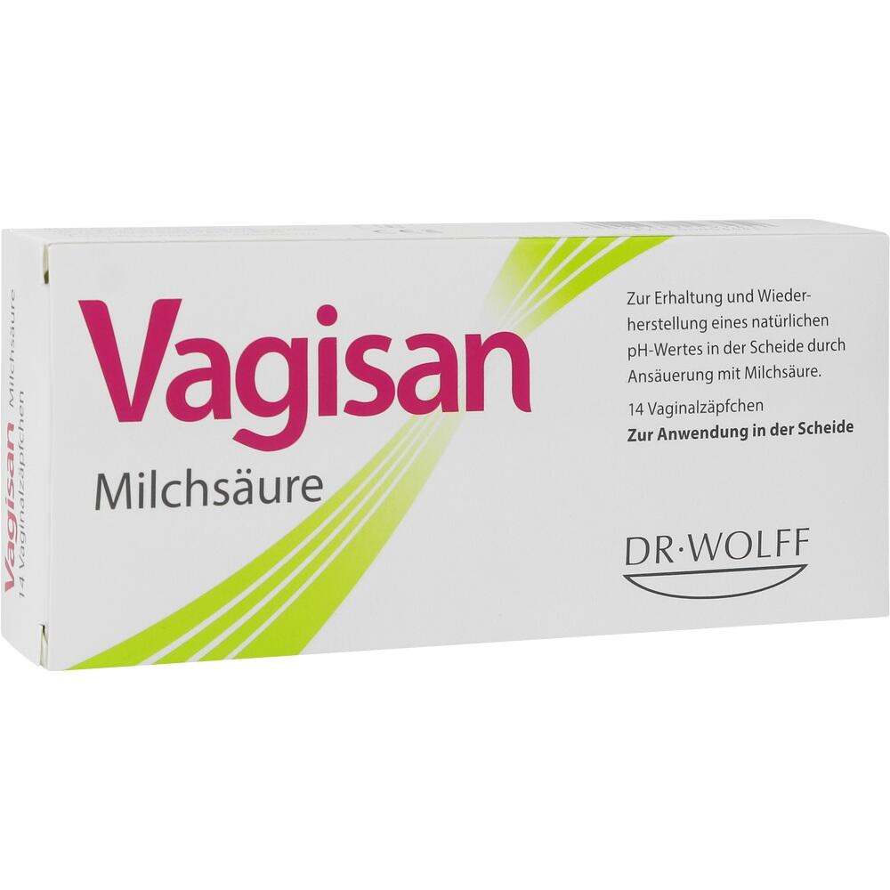 Vagisan Milchsäure - Vaginalzäpfchen 14 St Vaginalsuppositorien