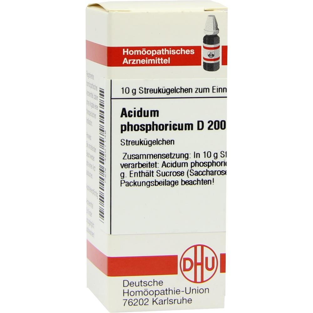 ACIDUM PHOSPHORICUM D 200 Globuli 10 g Globuli