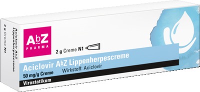 Aciclovir AbZ Lippenherpescreme 2 g Creme