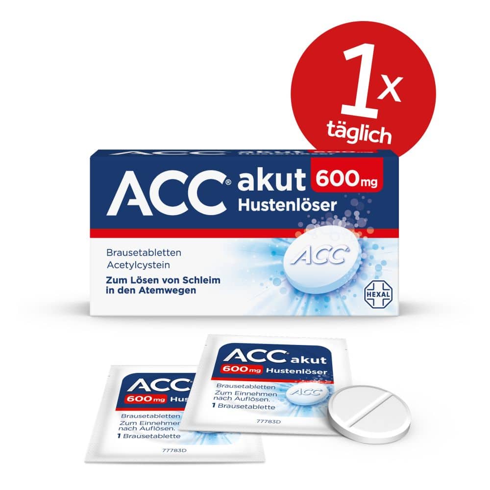 ACC akut 600mg Hustenlöser 40 St Brausetabletten